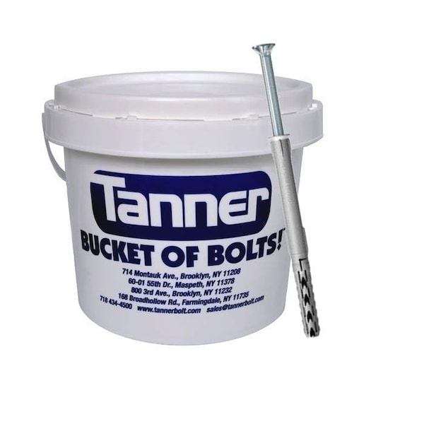 Tanner Frame Fixing Anchor, 3/8" Dia, 5-1/2" L, Nylon / Steel TB-906 - main